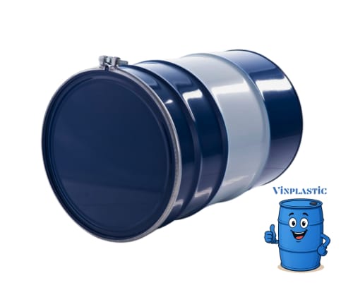 TAMBO METALICO ABIERTO ENLANILLADO 2OO LITROS SEMINUEVO