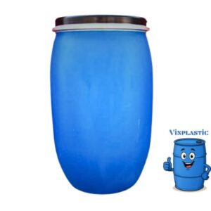 TAMBO DE PLASTICO STANDARD DECKEL 60 LITROS SEMINUEVO