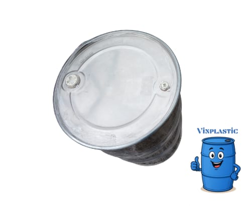 TAMBO DE ACERO INOXIDABLE 200 LITROS CELLADO SEMINUEVO